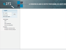 Tablet Screenshot of eipi.be